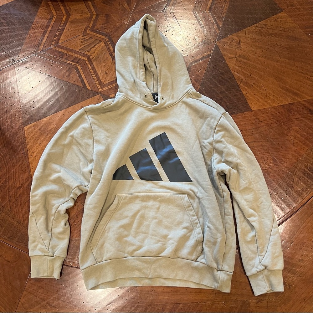 adidas Gray and Black Hoodie
